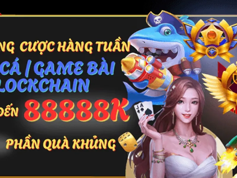 Trò chơi slot và bắn cá 1888bet