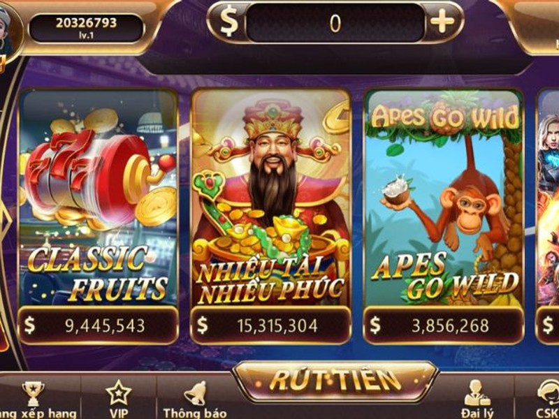 Slot game phong phú